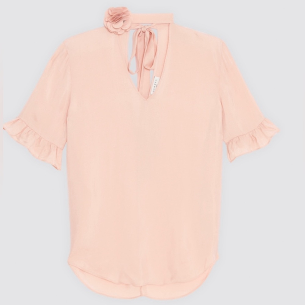 Sandro pink shirt size 2 US6